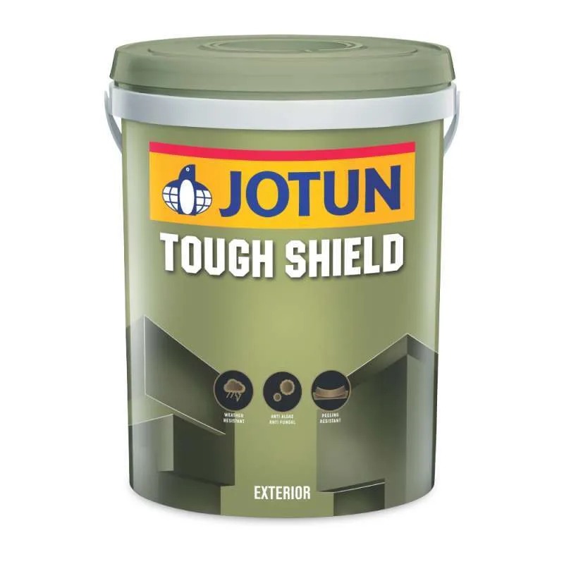 CAT TEMBOK EXTERIOR JOTUN TOUGH SHIELD MATT VANILA 1453 [18 L]